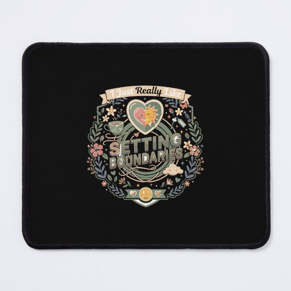 Item preview, I Just Really Like Setting Boundaries Mental Health Self Care Quote designed and sold by AmeliaShirts.