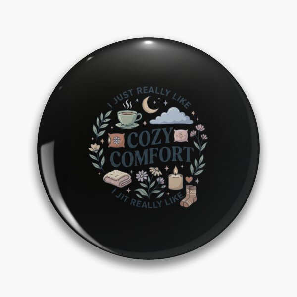 Item preview, I Just Really Like Cozy Comfort Mental Health Self Care Quote designed and sold by AmeliaShirts.