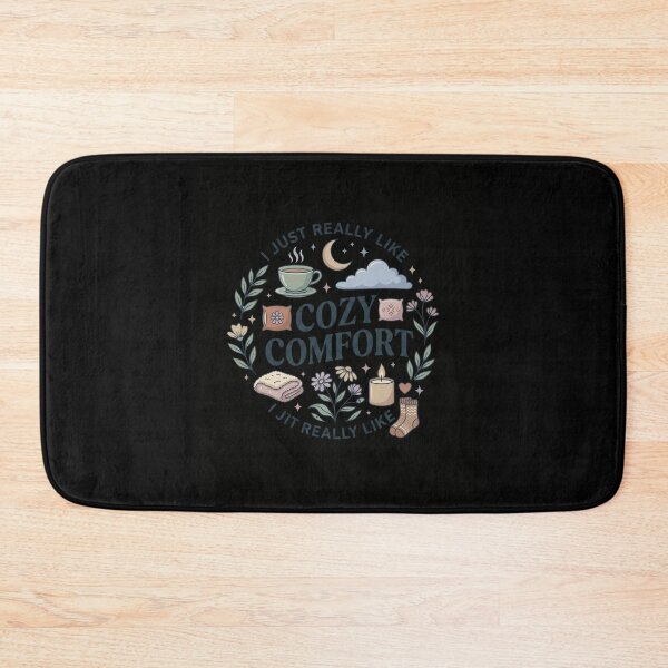 Item preview, I Just Really Like Cozy Comfort Mental Health Self Care Quote designed and sold by AmeliaShirts.