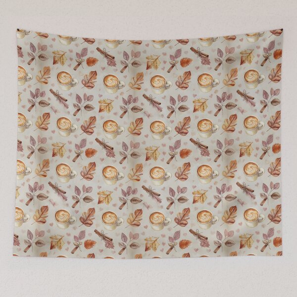 Item preview, Boutique Autumn Coffee – Elegant Café and Foliage designed and sold by ViktoriaARose.