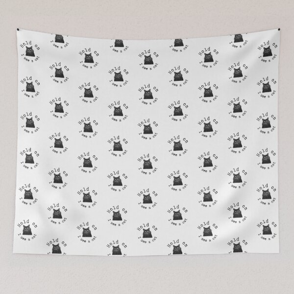 Item preview, Hold on I see a cat designed and sold by alczar.
