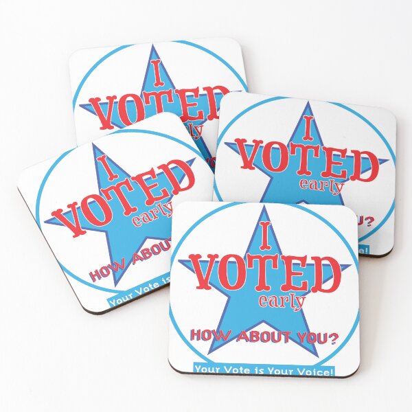 Item preview, I Voted Early – How About You? Your Vote Is Your Voice designed and sold by EMWorks-Ink.