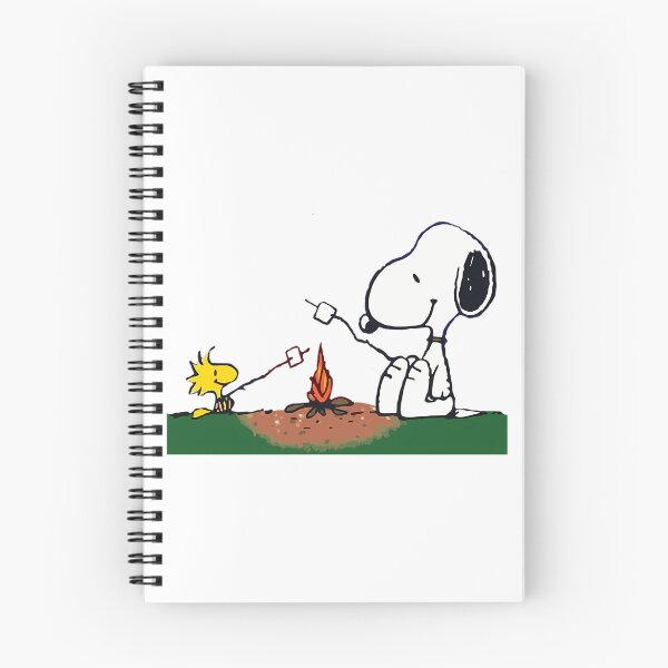 Item preview, Campfire Night With Snoopy And Woodstock designed and sold by CatheriSchiller.
