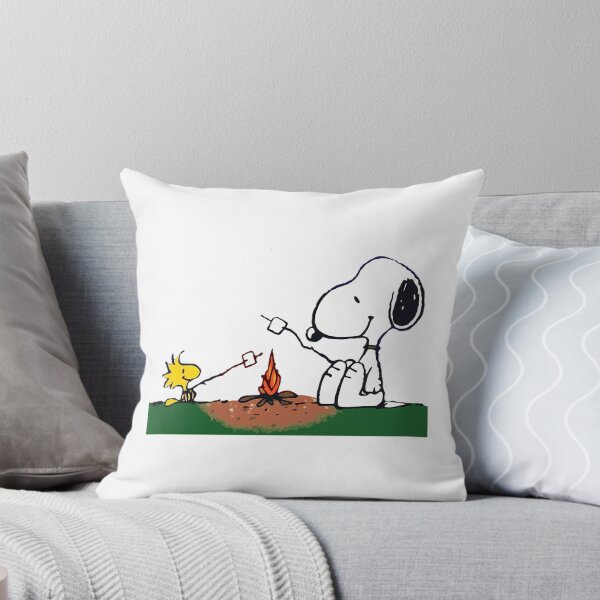 Item preview, Campfire Night With Snoopy And Woodstock designed and sold by CatheriSchiller.