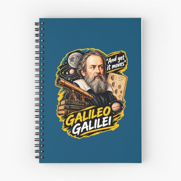 Item preview, Galileo Galilei – And Yet It Moves | Astronomy, Space & Science Vintage Art designed and sold by TerradVents.