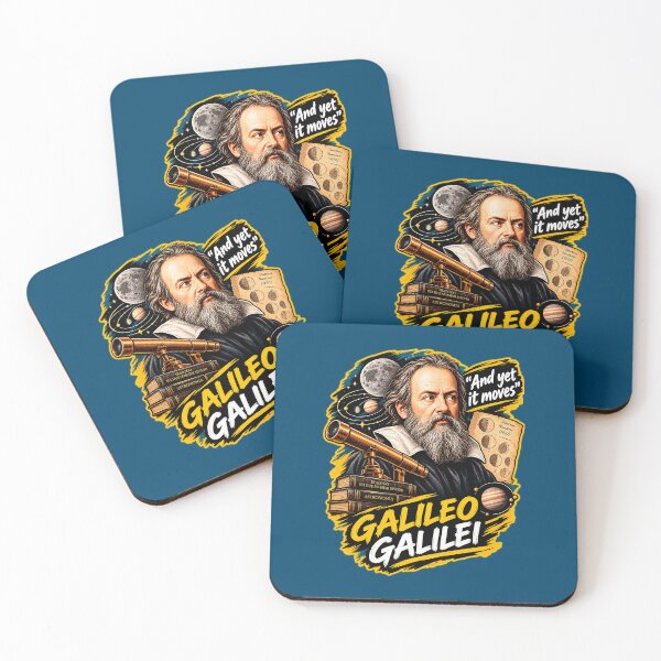 Item preview, Galileo Galilei – And Yet It Moves | Astronomy, Space & Science Vintage Art designed and sold by TerradVents.