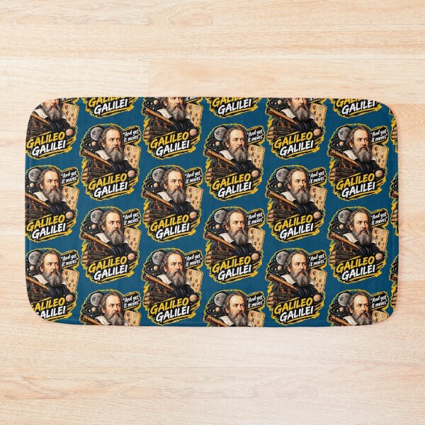Item preview, Galileo Galilei – And Yet It Moves | Astronomy, Space & Science Vintage Art designed and sold by TerradVents.
