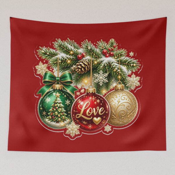 Item preview, Love at Christmas designed and sold by MargaretPolanco.