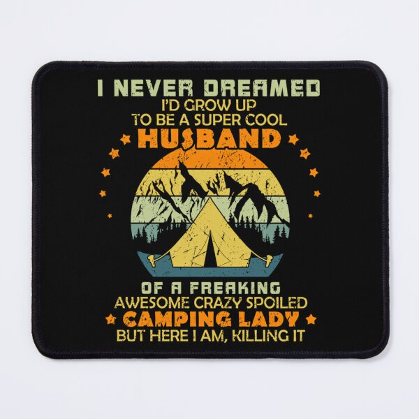 Item preview, Camping Lover Husband Christmas Birthday Gifts Campers Men Funny Christmas Camping Gift Tee Shirt For Husband designed and sold by CatheriSchiller.