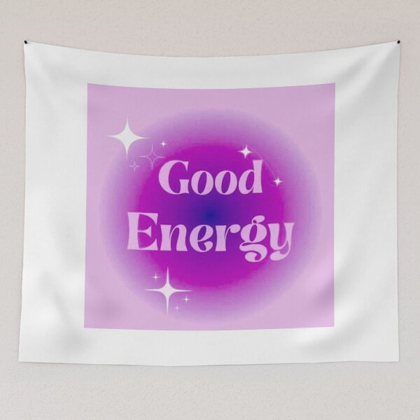 Item preview, Good energy mantra designed and sold by Magole Art.