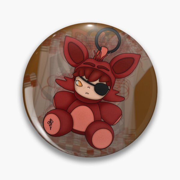Item preview, Foxy FNAF Hirono Crossover with background designed and sold by taz .