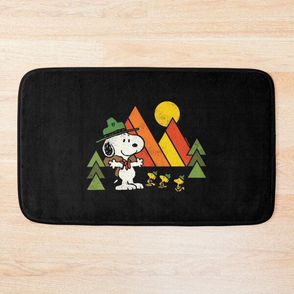 Item preview, Peanuts - Retro Sunset Mountain Camping Adventure designed and sold by CatheriSchiller.