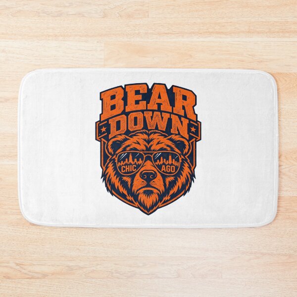 Item preview, Bear Down Shield Bear Head Sunglasses Chicago Skyline designed and sold by purrinink.