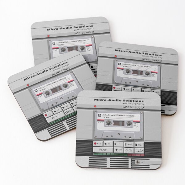 Item preview, Retro Micro Cassette Unit - Gray designed and sold by ubiquitoid.