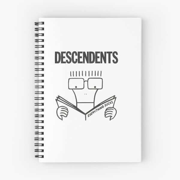 Item preview, Descendents Milo Reading Fan Art designed and sold by QuirkNestArt.