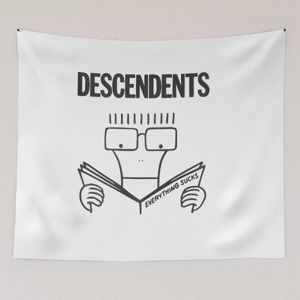 Item preview, Descendents Milo Reading Fan Art designed and sold by QuirkNestArt.