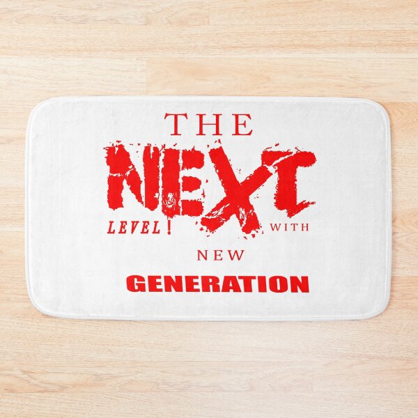 Item preview, The Next Level With New Generation - Urban Grunge Typography Vector Design designed and sold by Carftora786.