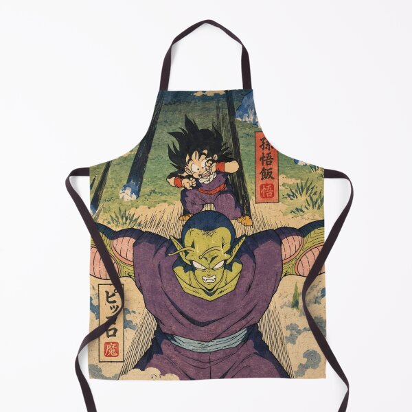 Item preview, Piccolo Protects Gohan DBZ Ukiyo-e (HIGH-QUALITY) designed and sold by ShawnMorrisDesigns.