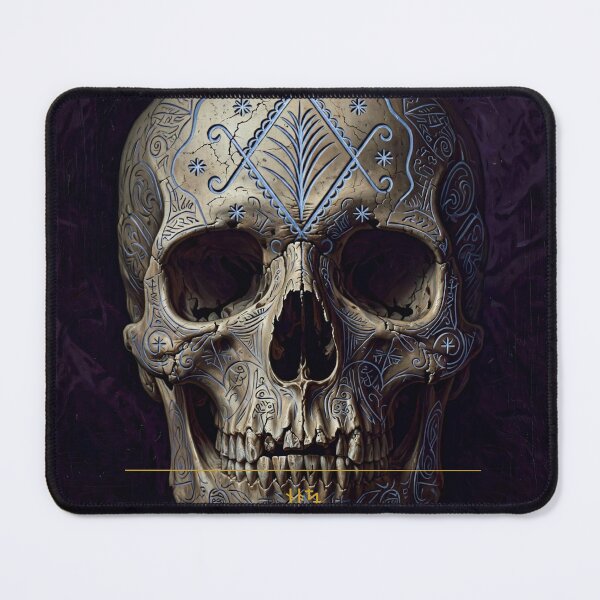 Item preview, "Nox" Gothic Skull T-Shirt | Dark Baroque Voodoo Skull Tee designed and sold by BellaDiosa.