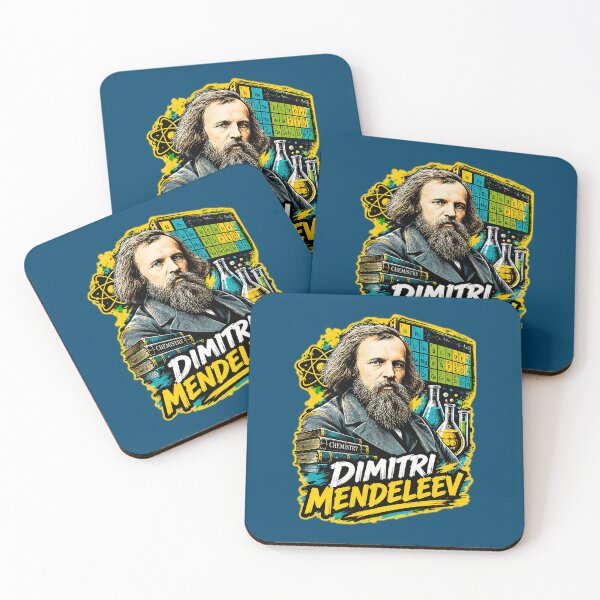 Item preview, Dmitri Mendeleev – Father of the Periodic Table | Chemistry & Science Vintage Art designed and sold by TerradVents.