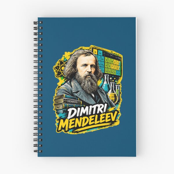 Item preview, Dmitri Mendeleev – Father of the Periodic Table | Chemistry & Science Vintage Art designed and sold by TerradVents.