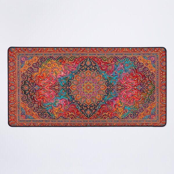 Item preview, Persian Carpet Traditional Ornamental Pattern Iranian Rug Oriental Art designed and sold by yousefi.