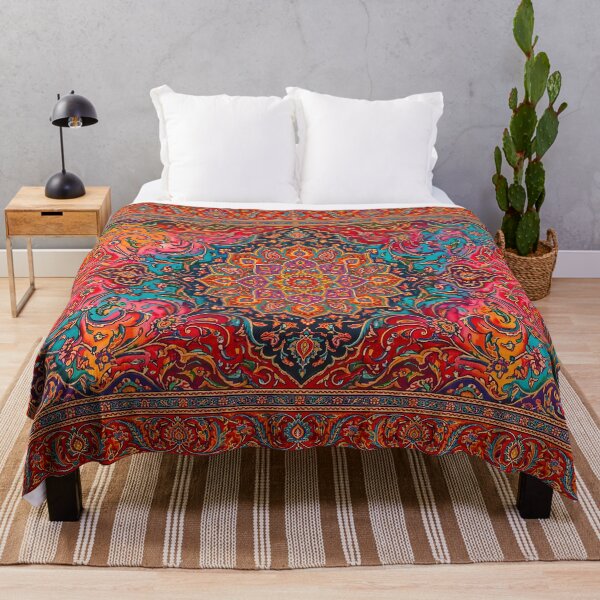 Item preview, Persian Carpet Traditional Ornamental Pattern Iranian Rug Oriental Art designed and sold by yousefi.