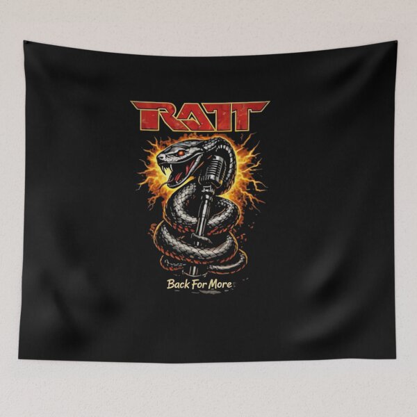 Item preview, Ratt Back For More Band Merch designed and sold by QuirkNestArt.