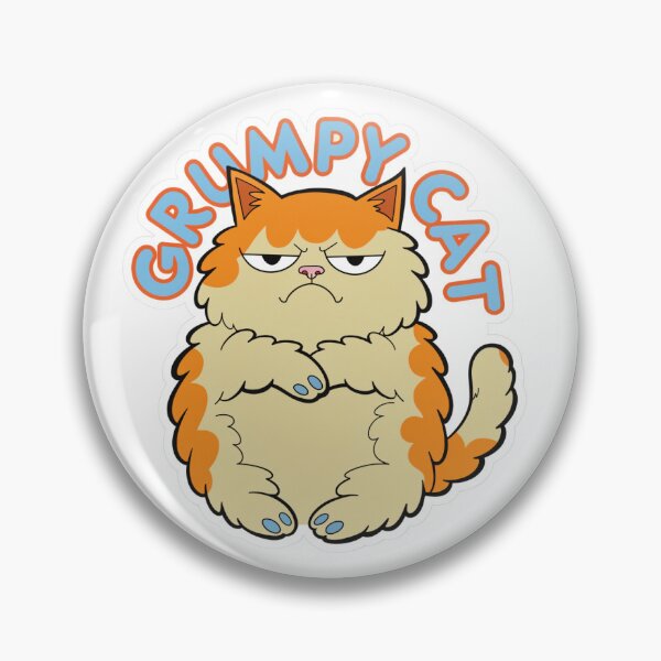 Item preview, Grumpy Cat Funny Sticker designed and sold by Orillia.