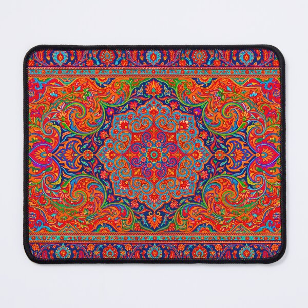 Item preview, Persian Carpet Traditional Ornamental Pattern Iranian Rug Oriental Art designed and sold by yousefi.
