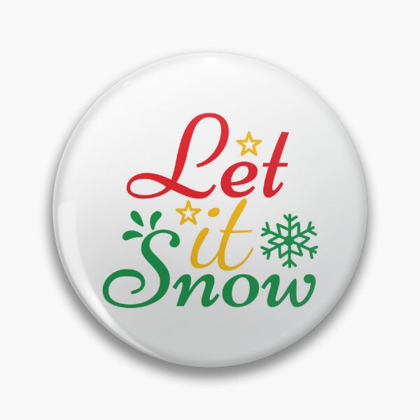 Item preview, Christmas Vibes Let It Snow Holiday Quote Design designed and sold by FuzionRaptor.
