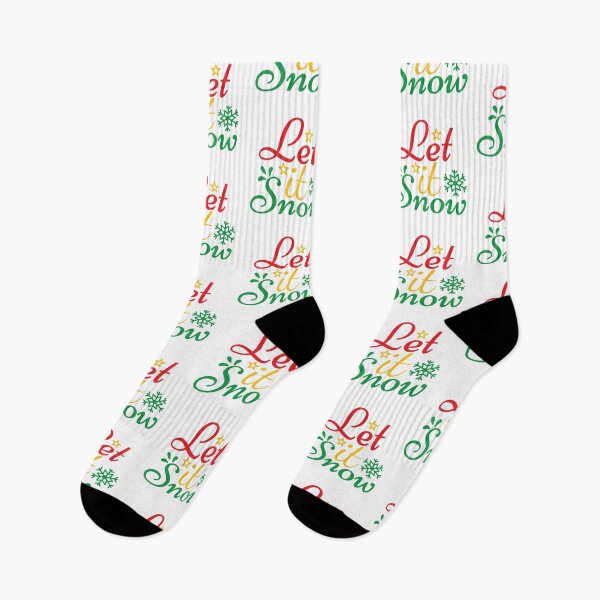 Item preview, Christmas Vibes Let It Snow Holiday Quote Design designed and sold by FuzionRaptor.