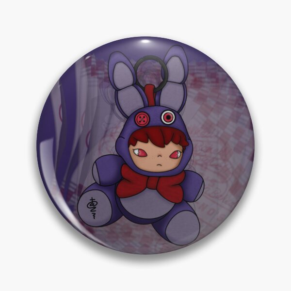 Item preview, Bonnie FNAF Hirono Crossover with background designed and sold by taz .