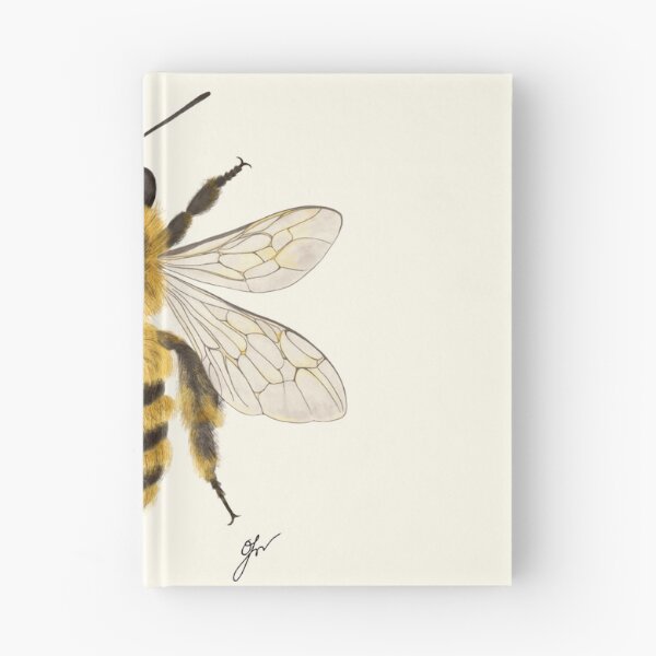 Item preview, Honey Bee Botanical Print - Apis mellifera Pollinator Art designed and sold by Fiurdelin.