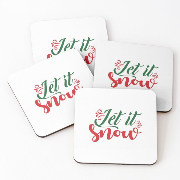 Item preview, Christmas Blessing Let It Snow Winter Holiday Quote designed and sold by FuzionRaptor.