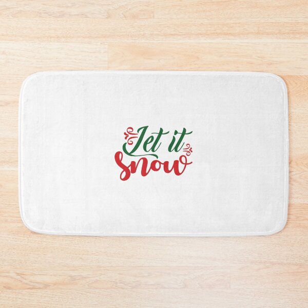 Item preview, Christmas Blessing Let It Snow Winter Holiday Quote designed and sold by FuzionRaptor.