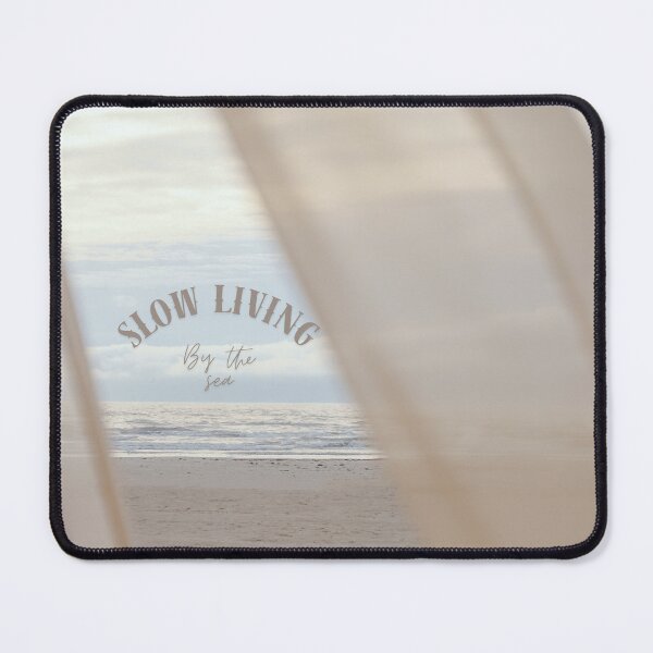 Item preview, SLOW LIVING BY THE SEA I MOTIVATION QUOTES designed and sold by goksugurkan.