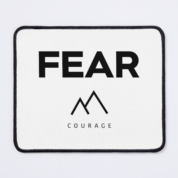 Item preview, FEAR / COURAGE designed and sold by AnastasiaNensy.