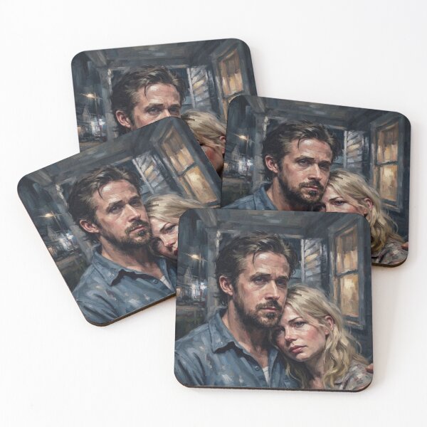 Item preview, Blue Valentine Romantic Drama Fine Art Tribute designed and sold by Art's Diner.