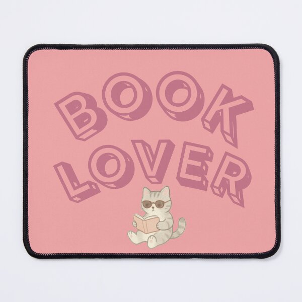 Item preview, Cute ‘Book Lover’ Cat designed and sold by HauteLibrary.