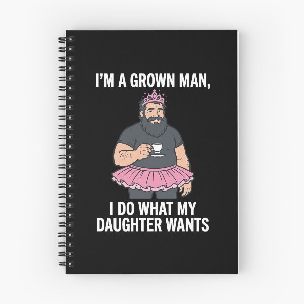 Item preview, I'M A Grown Man, I Do What My Daughter Wants T-Shirt | Funny Sarcastic Graphic Humor Tee designed and sold by ImadDesignsArts.