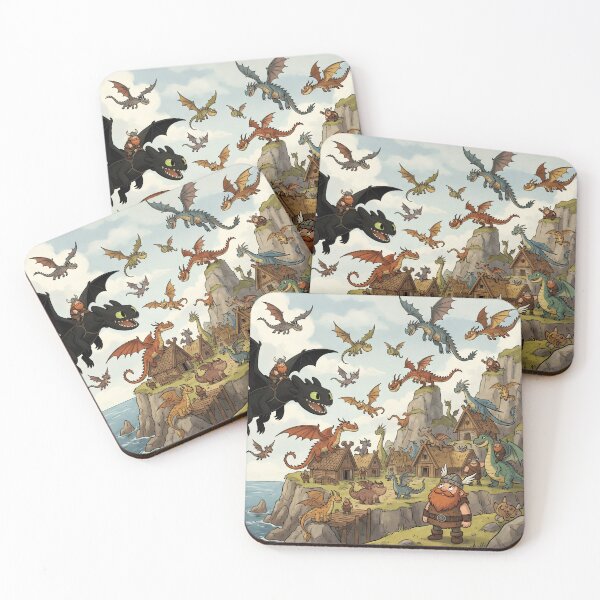 Item preview, How to train your dragon gathering designed and sold by LeagueHeavenGG.
