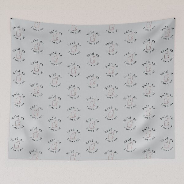Item preview, Hold on I see a cat designed and sold by alczar.
