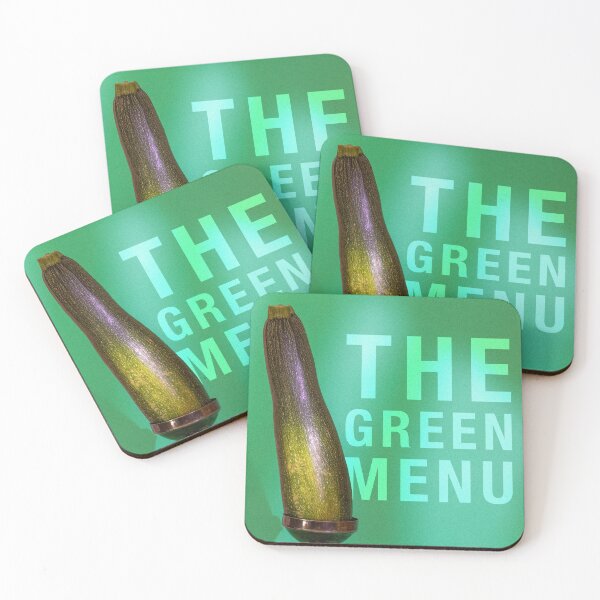 Item preview, The Green Menu Surreal Zucchini Art designed and sold by photossmirnov.