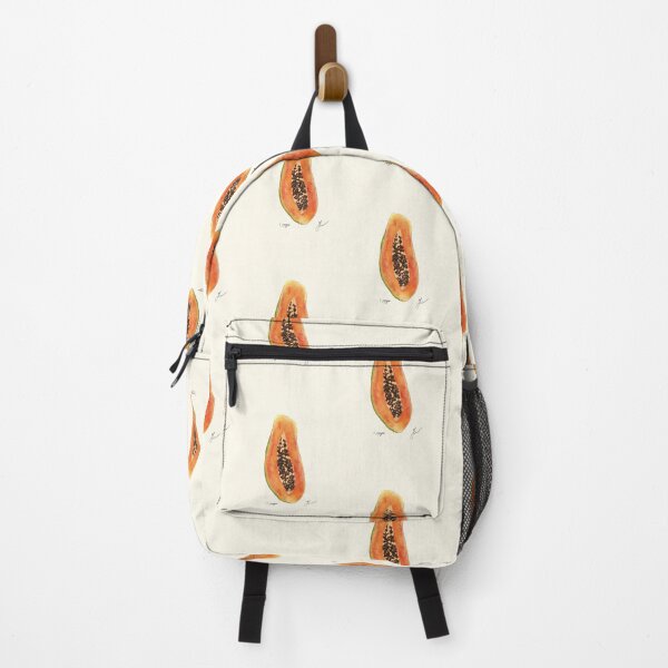 Item preview, Papaya Botanical Print - Carica papaya Tropical Kitchen Art designed and sold by Fiurdelin.