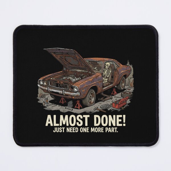 Item preview, Funny No ETA Project Car Mechanic Garage Auto Restoration designed and sold by w66aboo.