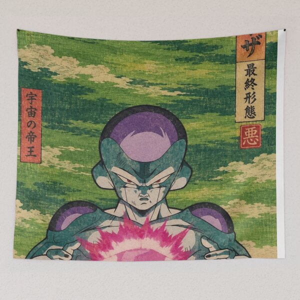 Item preview, Emperor Frieza Final Form DBZ Ukiyo-e (HIGH-QUALITY) designed and sold by ShawnMorrisDesigns.