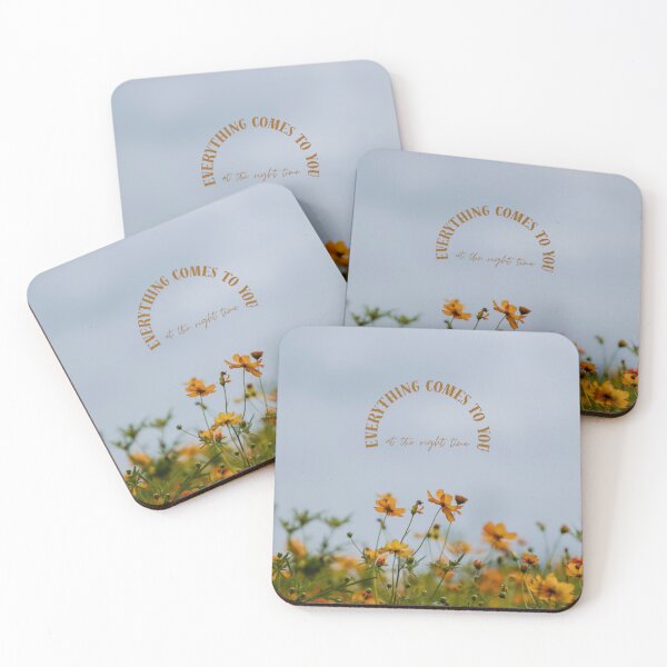 Item preview, EVERYTHING COMES TO YOU AT THE RIGHT TIME I MOTIVATION QUOTES designed and sold by goksugurkan.