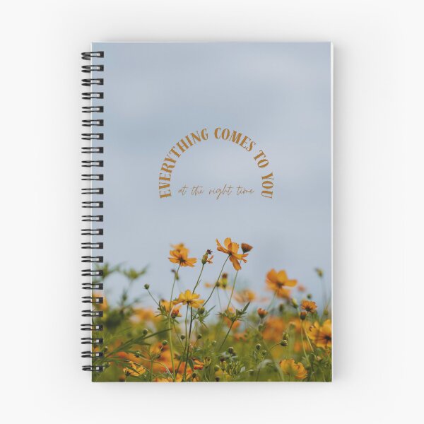 Item preview, EVERYTHING COMES TO YOU AT THE RIGHT TIME I MOTIVATION QUOTES designed and sold by goksugurkan.