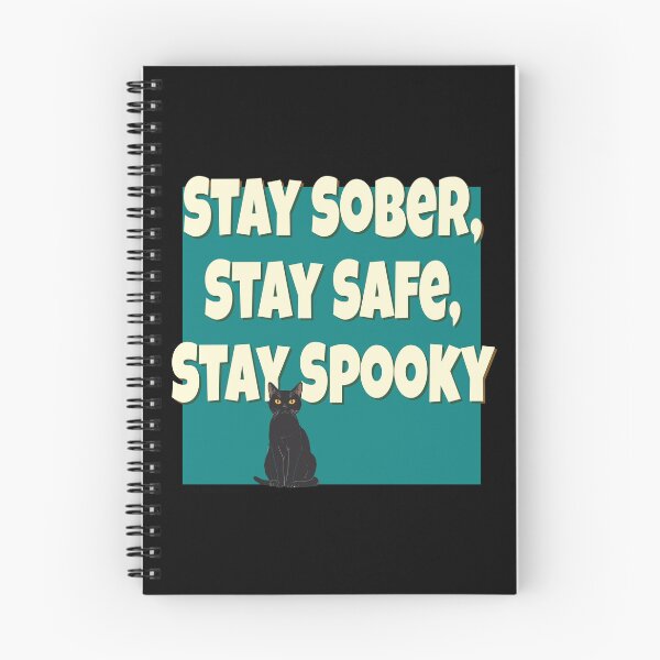 Item preview, Stay Sober, Stay Safe, Stay Spooky Halloween Design designed and sold by ApexDesigners.